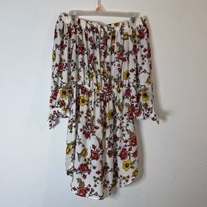Womens Love J Off Shoulder Floral Dress
